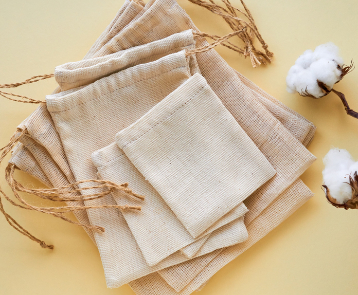 Jute and cotton packaging