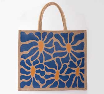 Jute Shopper Bag