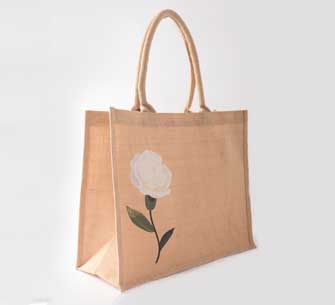 Jute Shopper Bag