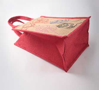 Jute Wine Bag